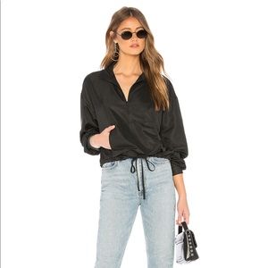Kimmie Cropped Pullover in Black
